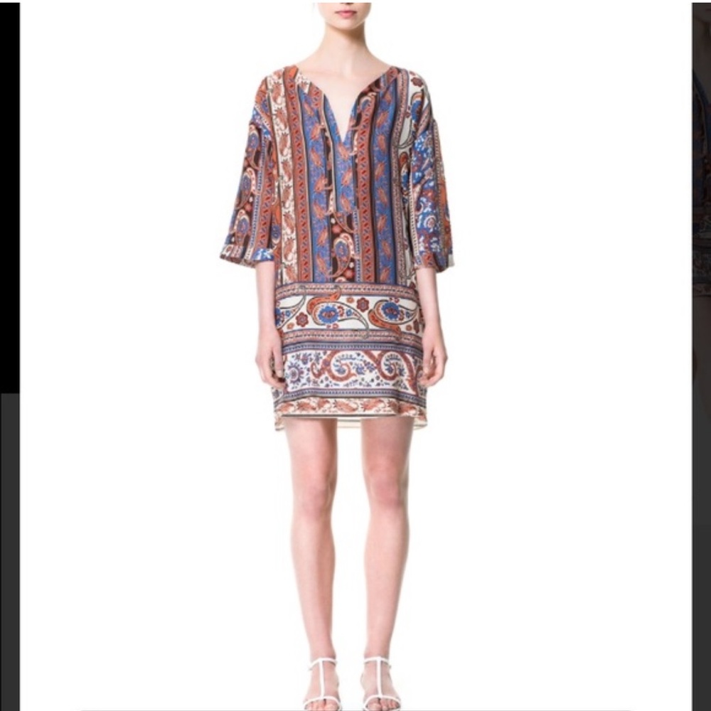 Vintage Zara Basics tunic dress XXL